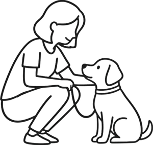 handler graphic waggy wedding events